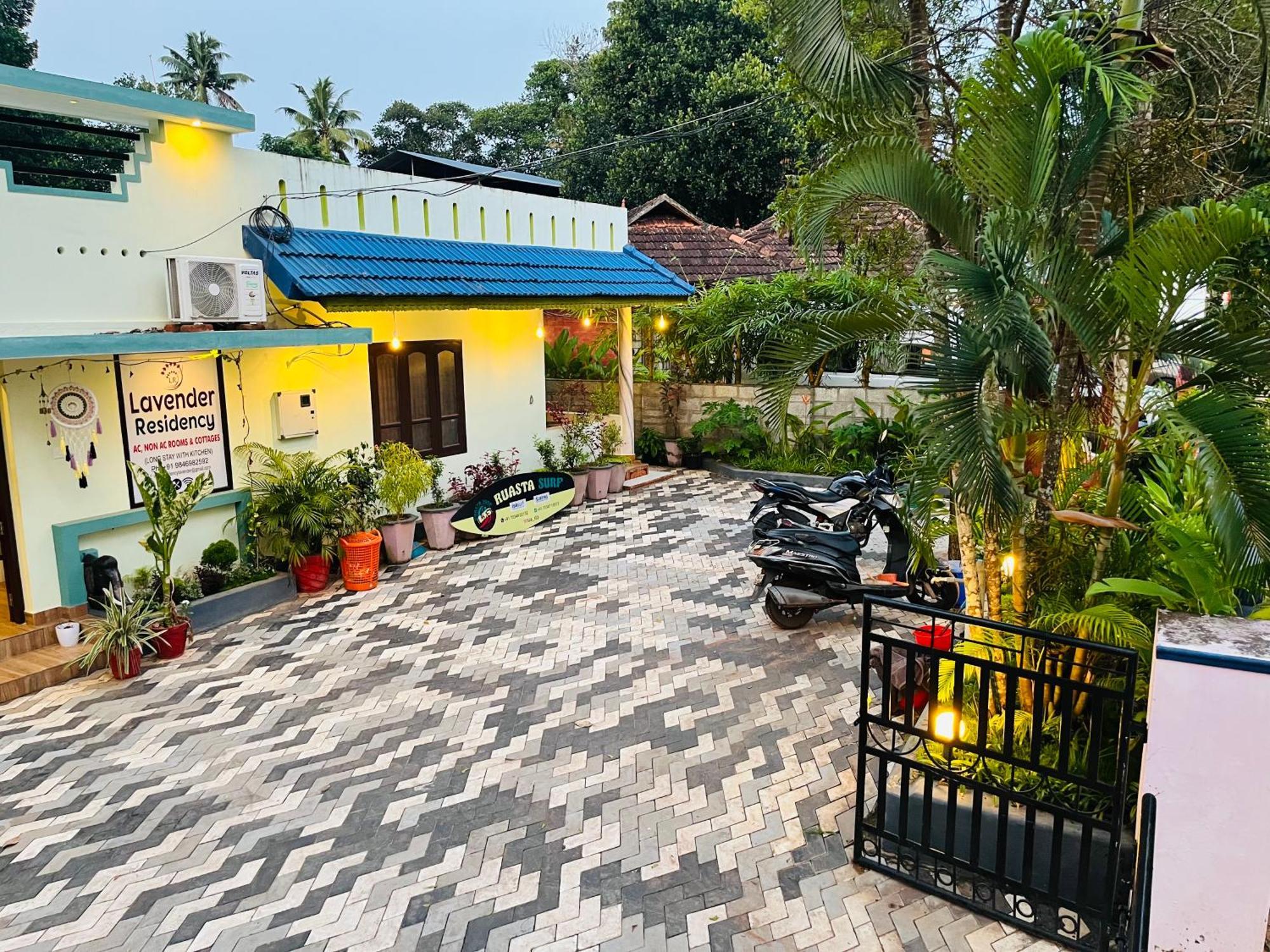 Lavender Residency Bed & Breakfast Varkala Exterior photo