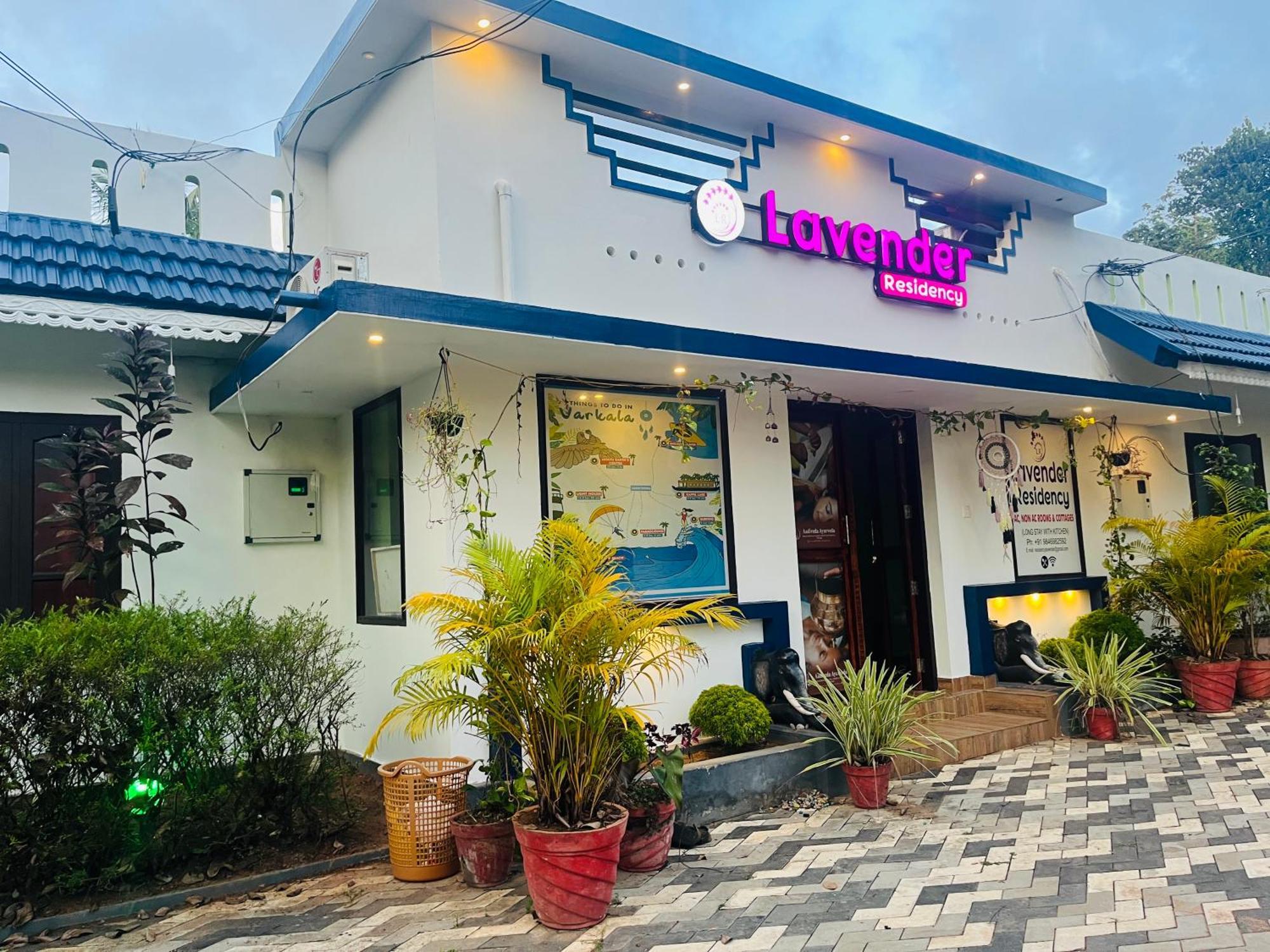 Lavender Residency Bed & Breakfast Varkala Exterior photo